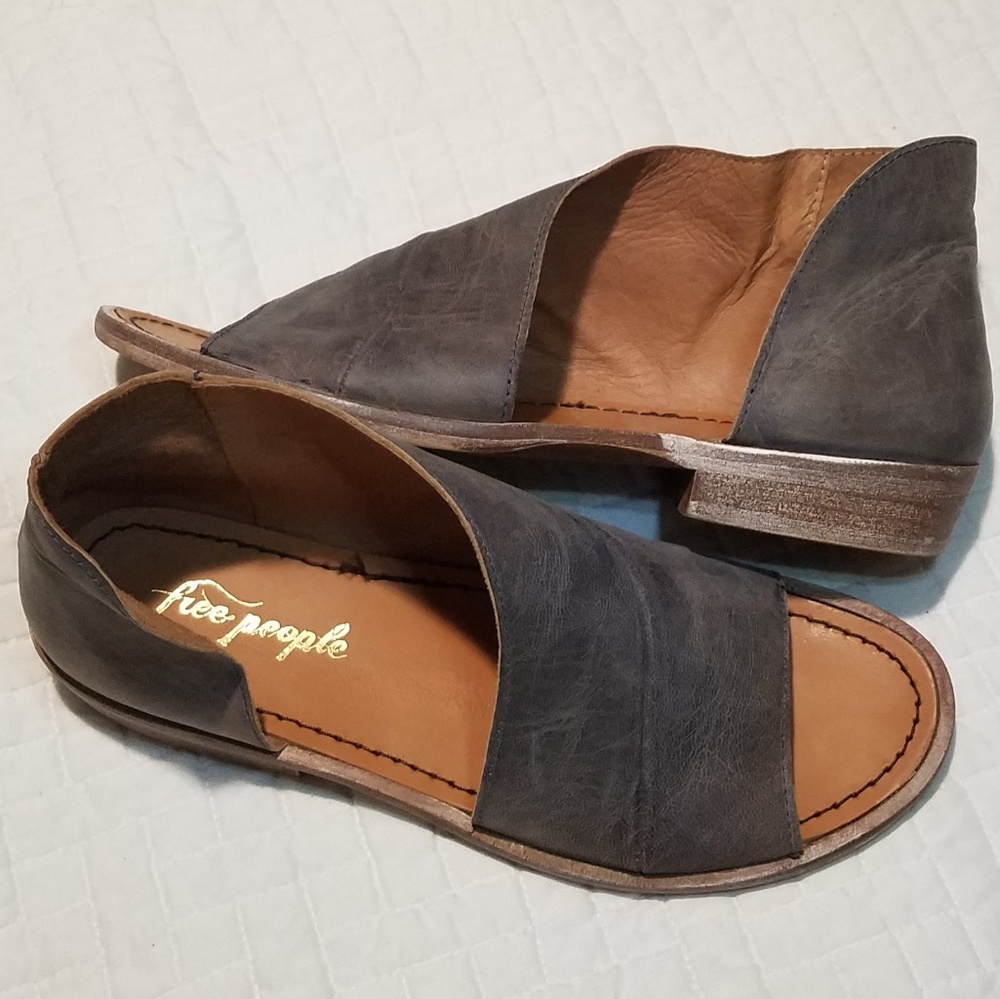 Free People Mont Blanc flat bootie sandal